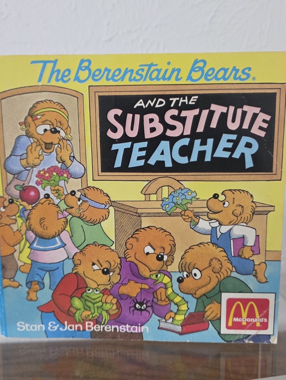The Berenstain Bears and the Substitute Teacher Mcdonald's Ben vintage book